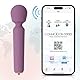 SVAKOM Vibrator Vibration für frauen - Leise Starke Massagegerät - Sexspielzeug mit 6 Vibrations 10 Geschwindigkeit - Kabelloser Dildo für Klitoris und G Punkt, Vibratorensets mit APP Fernbedienung