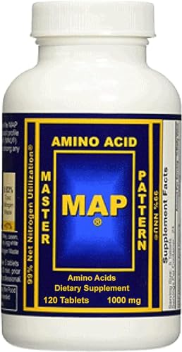 INRC Master Amino Acid Pattern Map Muscle Building Tablets 360 Count