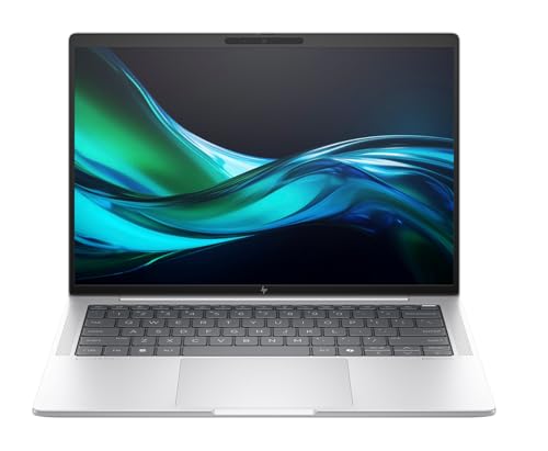 Image of HP EliteBook 1040 G11 Business Laptop (14 inch FHD+ Touchscreen, Intel 16-Core Ultra 7 155H, 16GB DDR5, 512GB SSD), 2x Thunderbolt 4, Backlit, Fingerprint Reader, 5MP IR Webcam, Win 11 Pro, AI PC, Silver