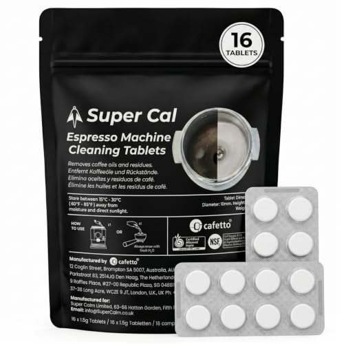 Miniatura 4 de Pastillas De Limpieza Para Máquina De Espresso, Paquete De 2 X 8 16 Fabricado Por Cafetto Que Fabrica Tabletas De Limpieza De Salvia Y Tabletas De Limpieza De Máquina De Café Sage Para Disco De