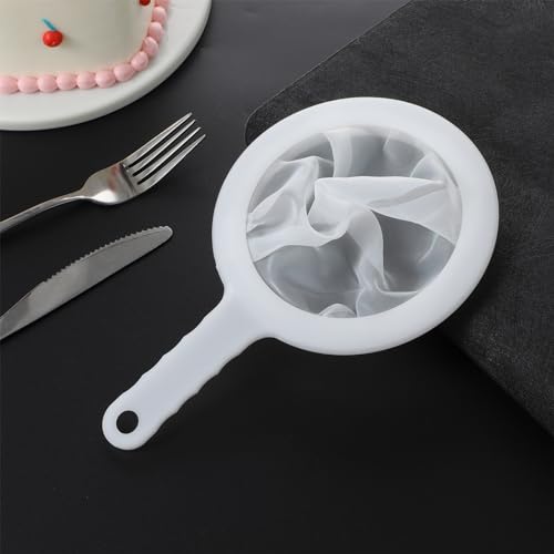 Dimeho 576760_1+FINE STRAINER Ultra Fine Mesh Net Strainer Plastic Nylon Food Strainer Filtering Colander With Handle Mini Brine Shrimp Separation Net Sieve thumb #4