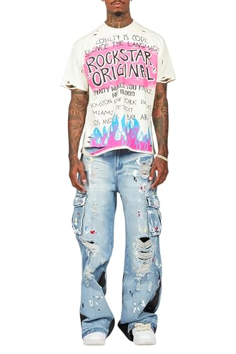 Men's Dru Painter Baggy Cargo Jean