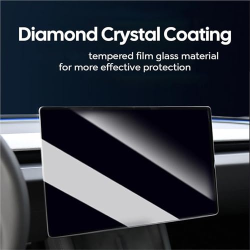 Film protection verre trempé écran tactile Tesla évite les rayures des passagers arrière