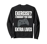 Exercise Extra Lives Video Gaming Gamer Apparel
