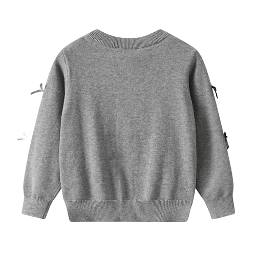 Image of Rolanko Girls Cardigan Sparkling Sequin Kids Knit Button Up Sweater Cardigan Long Sleeve 4-11 Years