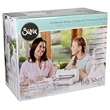 Sizzix Big Shot es una excelente máquina de troquelado para principiantes y expertos artesanos. Puedes cortar formas perfectas y crear hermosas texturas sin cables o software.