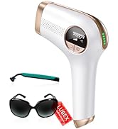 600NM IPL Geräte Haarentfernung Laser, 17,8J Effizient Haarentfernungsgerät mit 5 Energiestufen H...