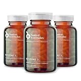 Native Formulas Restore 3 Proteolytic Enzyme & Spore Probiotic Blend Supplement - 180 Capsules - Adv