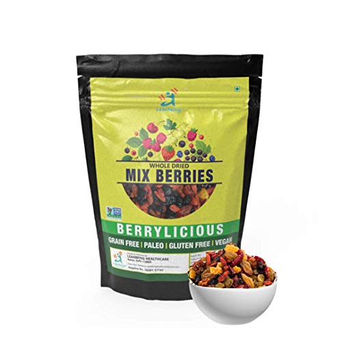 Mix Baies Séchées Sans OGM Goji et Myrtilles Green Velly 400g