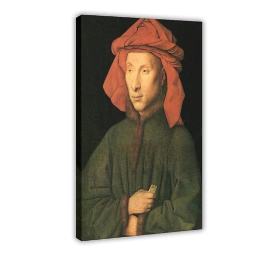 Jan Van Eyck impression sur toile d'art avec cadre décoration murale haute définition