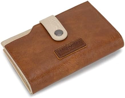 Wrangler Brown Wallets for Women Small Trifold Wallets, Card Cases & Money Organizers Large Capacity Credit Card Cash Wallet Ladies Female Clutch Travel Wallets with ID Window WG119-W0021BR — view 4