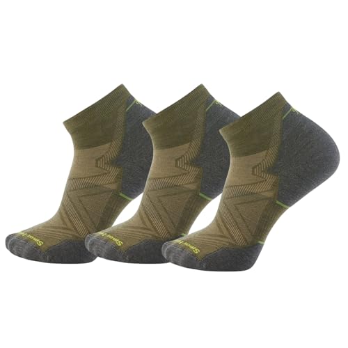 Image of Smartwool Men's Run Targeted Cushion Ankle Socks