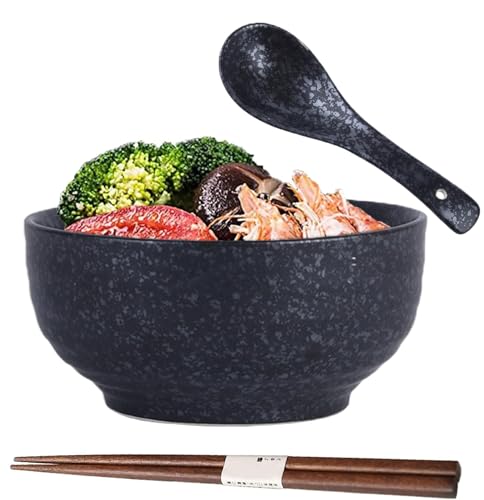 Ramen Schüssel,Ramen Bowl Set,Japanische Schüssel Keramik,Ramen Bowl...