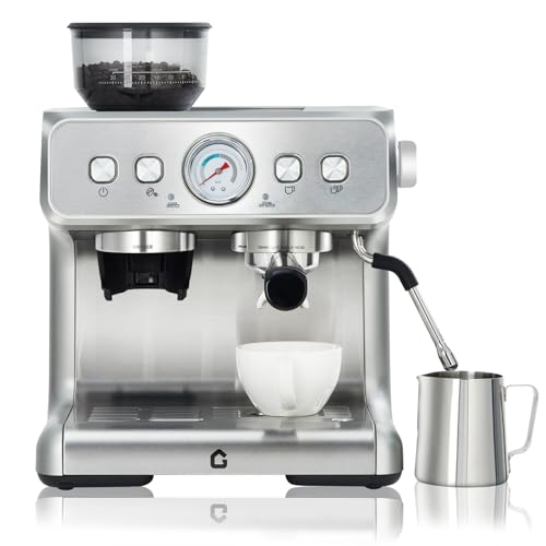 Garvee 20 Bar Pressure Stainless Steel Espresso...