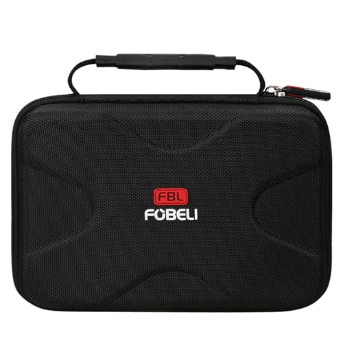 Image of FBLFOBELI Hard Case for MugEasy /Daxiongmao /DEPSTECH /Telsong Borescopes | Hard EVA Shell for TGJOR /SKYBASIC /Lightswim /COOVIE Borescope Inspection Camera, Fits 4.3'' Screen, Waterproof, Black