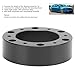 1in Steering Wheel Spacer 6 Hole Hub Aluminum Alloy Heighten Increased Pad Adapter Automotive Wheel adapters and spacers Application