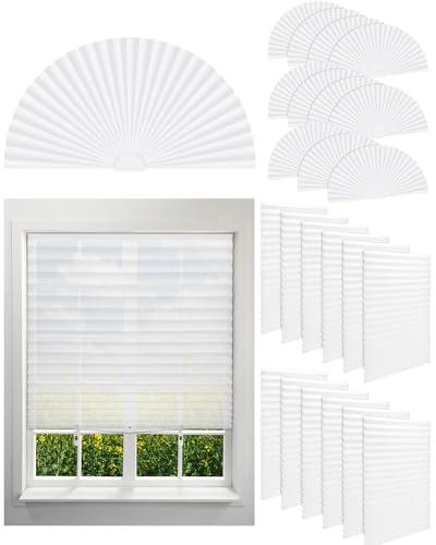 Kigley 12 Set Cordless Light Filtering Window Blinds Set 35"x71"