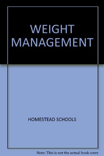 Weight Management, Continuing Education Home St... B001GLJHSI Book Cover
