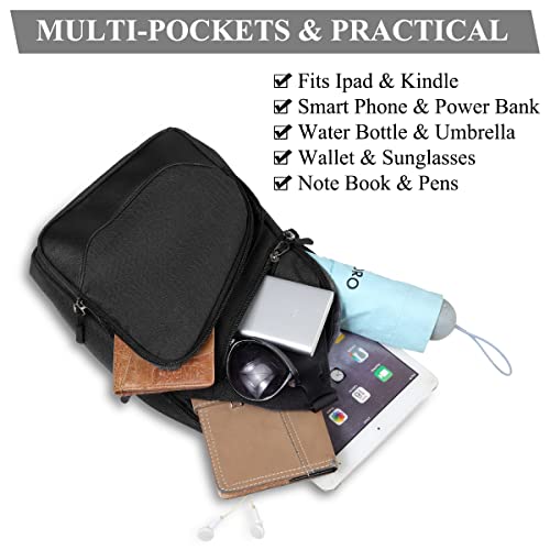 Bolsa de Tiracolo para Homem Mulher, VASCHY Uma Alça Sobre o Ombro Transversal Mini Mochila no Peito