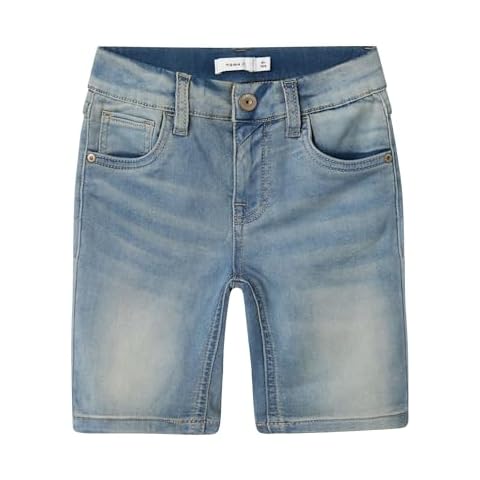 NAME IT Boy's Light Blue Denim Shorts Cover