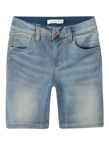 NAME IT Jungen Nkmtheo Xsl Dnm Sw L 5799-th Noos Jeans Shorts, Light Blue...