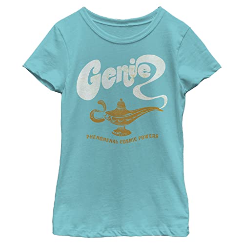 Genie Aladdin Disney tee shirt pour fille bleu X-Large