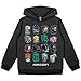 Popgear Minecraft Mini Mobs Jungen Pullover Hoodie Black 12-13 Jahre | PS4 PS5 Xbox PC Switch Gamer Gifts, Teen School Boys Gaming Hooded Sweatshirt, Childrens Clothes, Kids Birthday Gift Idea