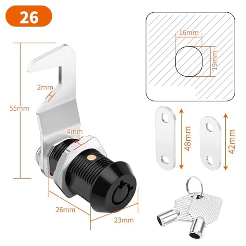Image of RV Storage Locks, Camper Compartment Storage Door Locks with Keys, Camper Storage Locks for Travel Trailer RV Camper