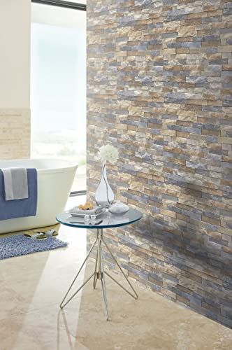Arthouse Azure Slate Multi Natural Wallpaper #TOP4