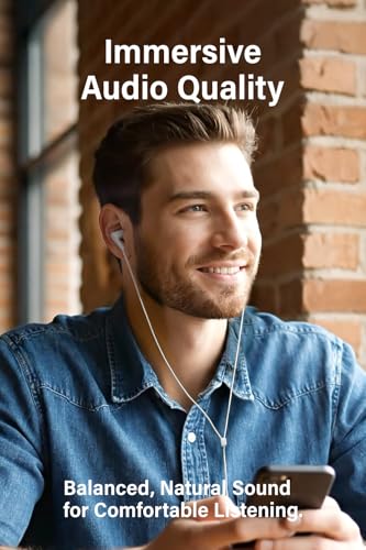 Image of FUNLOGY Wired Earbuds (3.5 mm, White)