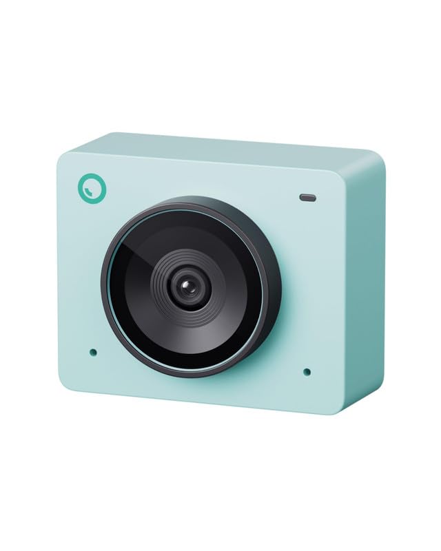 OBSBOT Meet 2 AI Webcam | 1/2″ Sensor, 4K AI Framing & Autofocus, HDR, Beauty Mode, Gesture Control, Dual Microphone | AI Webcam for Streaming, Meeting, PC & Laptop (Green) | 2 Year Warranty