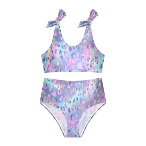 Image of Boccsty Cute Crab Red Blue Girls Swimsuits Kids Bikini Sets 2 Pcs Bathing Suit for 3T