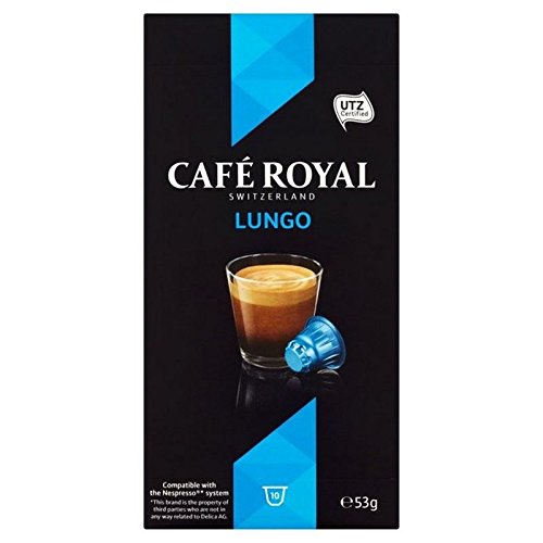 Preisvergleich Produktbild Cafe Royal Lungo Nespresso Kompatibel Kaffeepads 10 Pro Packung