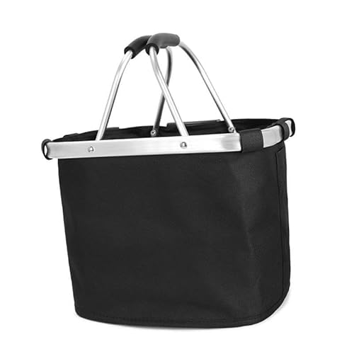 Lljsszr Front Bike Basket Easy Install Bicycle Basket for Outdoor Riding Hiking