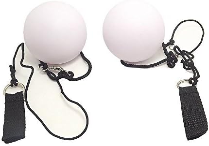Goodlife623 New1 Pair LED POI Thrown Balls for Professional Belly Dance Level Hand