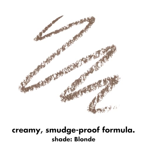Image of e.l.f. Instant Lift Brow Pencil, Dual-Sided, Precise, Fine Tip, Shapes, Defines, Fills Brows, Contours, Combs, Tames, Blonde, 0.006 Oz