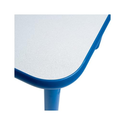 Children’s Factory Baseline 72"x30" Rect. Table, Homeschool/Playroom Furniture, Kids Activity Table for Preschool/Classroom Learning, 22" Legs, Royal Blue