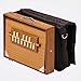 National Music Shruti Box LL1, Natural Wood Color, Teak Wood, 20x14x7 Inches, 10 Kg, C3 to C4 1 Octave, 13 Notes, 440/432Hz Tuned
