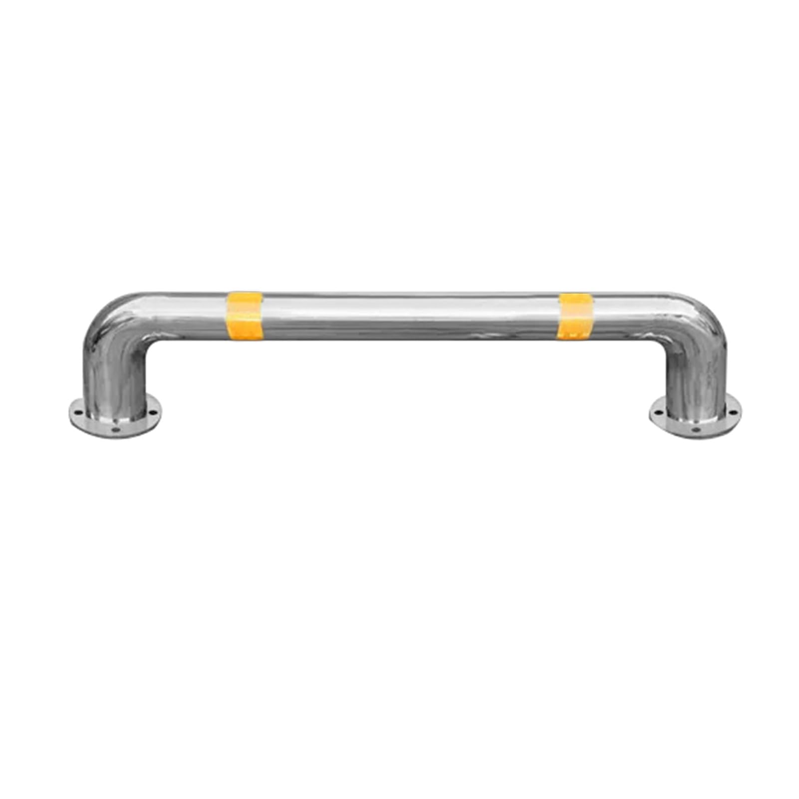 CWCQGH U Shape Security Bollards, U-Shaped Guardrail -Collision Bar,Stainless Steel Parking Stopper,Parking Space -Collision Railing Car Blocker (One Color 39.37 x 11.8in)