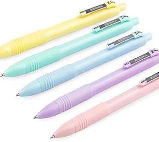 Zebra Z-Grip Smooth Ballpoint Pen - 1.0mm - Black Ink - 1 of Each Pastel Barrel - Pack of 5
