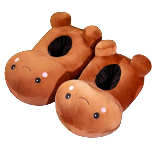 Soft Stuffed House Slippers Cute Winter Warm Slippers Sexy Plush Slippers for Women Girl