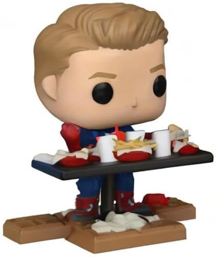 Funko Pop Deluxe Marvel: Avengers Victory Shawarma Series - Captain America Figure 4 of 6 - Amazon Exclusive - Collectable Vinyl Figure - Gift Idea - Official Merchandise - Toys for Kids & Adults - Image 3