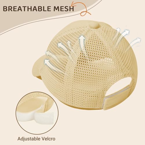 ZGDG Toddler Baseball Cap Baby Cap Sun Hat Kids Summer Trucker Hats for Boys Girls 3-5T4