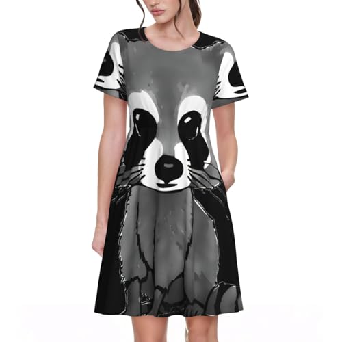 Robe d'été manches courtes et poches pour vos sorties de vacances