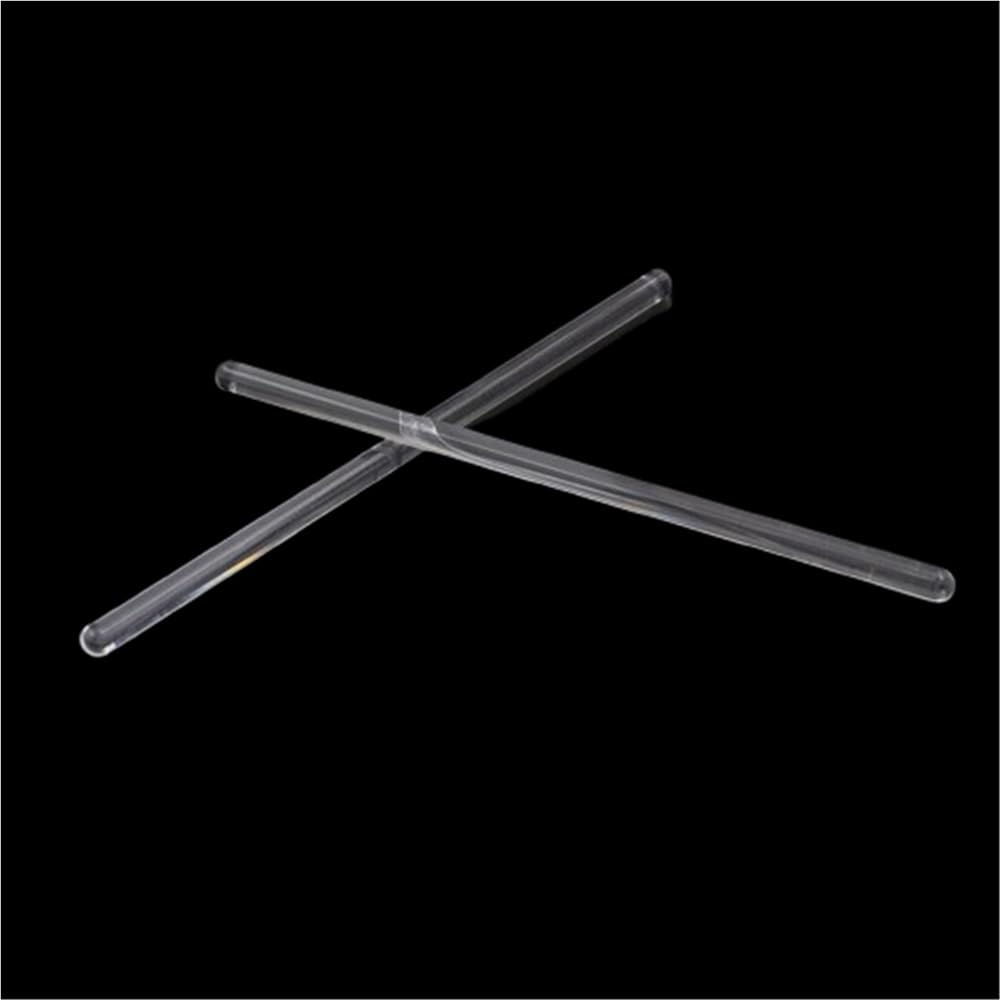 Mezcla de laboratorio Varillas agitadoras de vidrio borosilicato laboratorio, agitador 300/350/400mm longitud, varillas for agitar 5/7/8/10mm diámetro, 10 Uds(10x400mm)