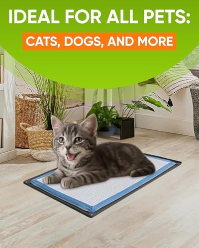 image for Skywin TidyFriend Puppy Pad Holder Tray Fits for 11.5” x 17” Pee P