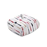 wrtgerht - Quadratisches Aluminium-Speisezelt, heiße Außenseite, mit roter Größe, Faltbare Winterfolie, Thermo-Tischabdeckung und Geschirrschirm, rot, for KitcheInsulatioTool, isoliert Küchengeräte