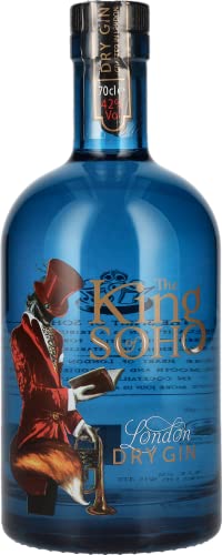 Price comparison product image The King of Soho I London Dry Gin I Unique sweetness of grapefruit peel I Liquorice finish I 42% Vol. I 700 ml