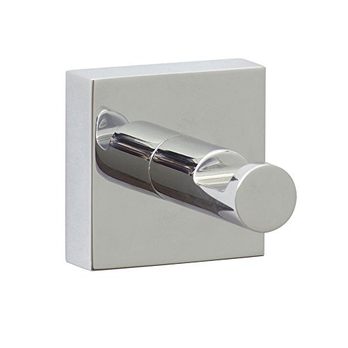 Preisvergleich Produktbild Sanifri 470010281 Quad Handtuchhaken, chrom, inkl. nie wieder bohren - Befestigungstechnik