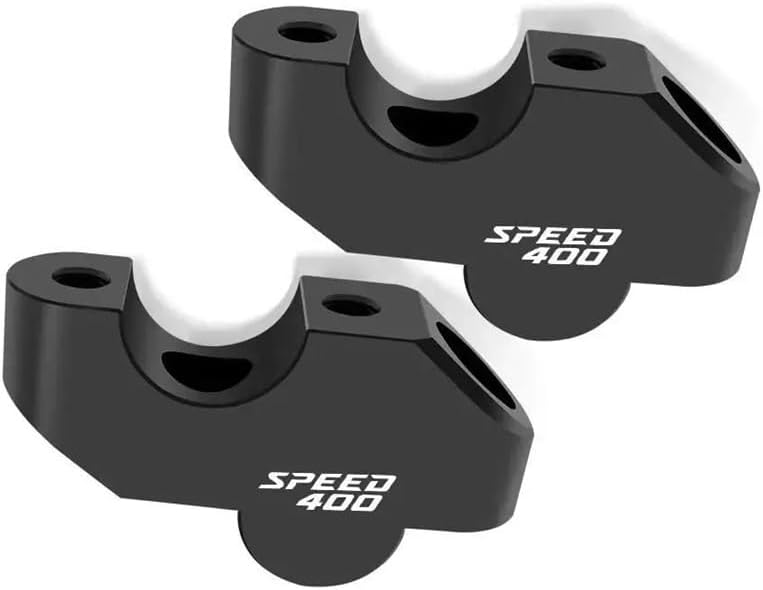Motorcycle Handlebar Riser Motorcycle Handlebar Risers For Speed 400 For Scrambler 400X 2024 2025 Pull-Back Handle Bar Increasing Height Mount